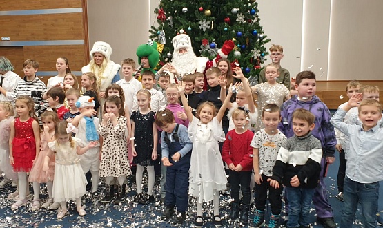 Новогодняя Елка для детей работников прошла в «Россети НТЦ» 