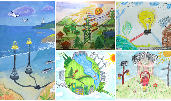В НТЦ «РОССЕТИ ФСК ЕЭС» прошел конкурс детского рисунка «Зеленая энергетика»